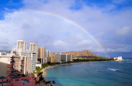 Surfs up in Waikiki 