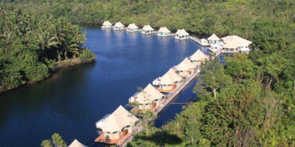 Luxury camping in Cambodia