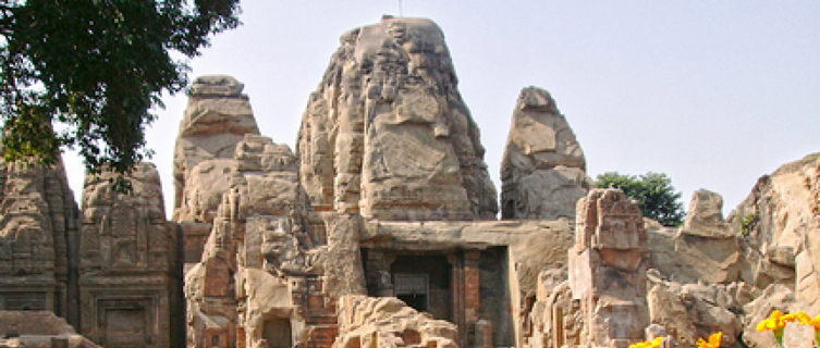 A dishevelled majesty: Masroor Rock Cut Temple