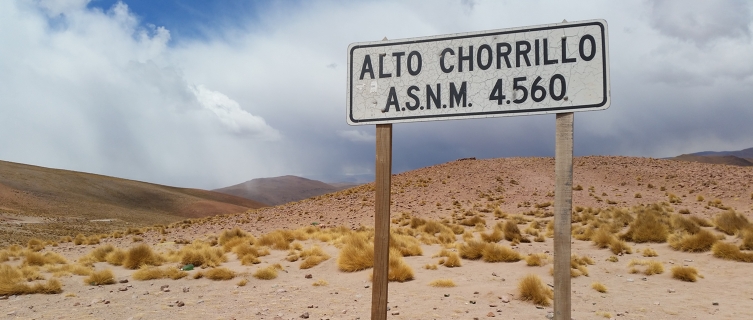 Bar a few remote villages, there's little sign of life in these parts