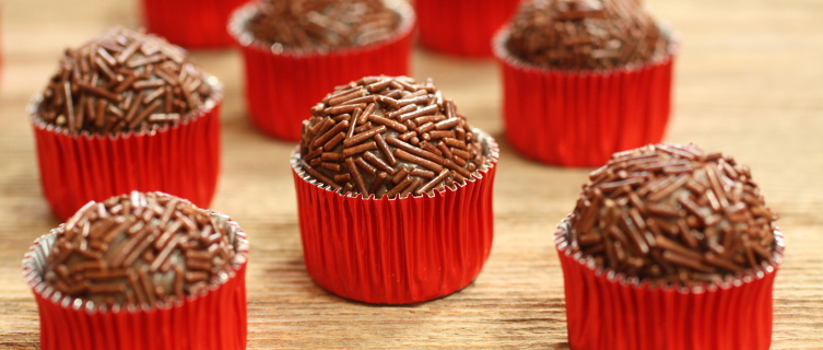 Brigadeiro is a sweet chocolate truffle