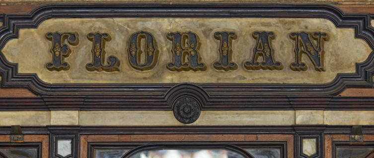 Caffè Florian in Venice dates from 1720
