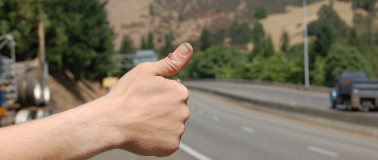 Cheap and exciting, hitchhiking is ideal for microadventures