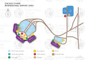 Chicago O'Hare International Airport map
