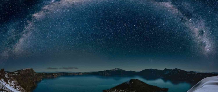 Crater Lake in Oregon