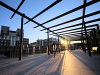 North End Park is a prime spot for early morning calm