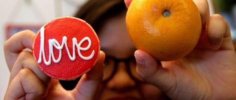 Find love with a tangerine