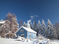 Rural Finland offers world-class skiing and cosy wooden huts