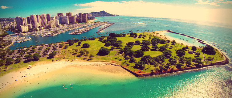 Honolulu’s Ala Moana Beach Park