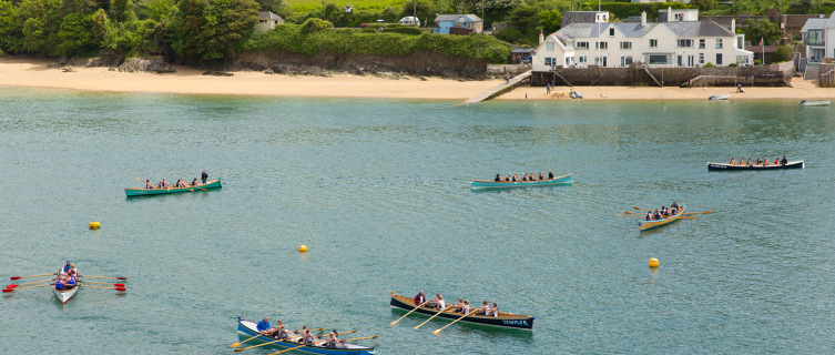 Idyllic scenes and excellent seafood abound in Salcombe