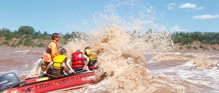 It's anything but smooth sailing in the Bay of Fundy