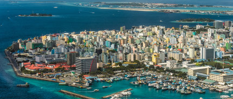 Male, the capital of the Maldives