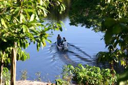 The Rio Negro flows through Manaus making it perfect for boat trips