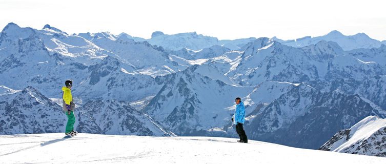 Admire stunning mountain views