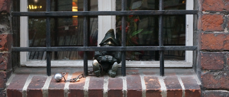 The old jail now includes a gastropub with a rich choice in beers