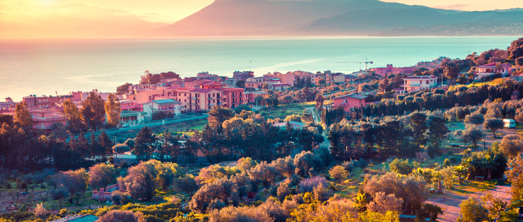 The seaside hamlet of Solanto