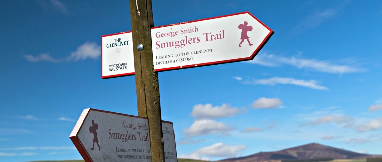 The braes of Speyside are crisscrossed with old smuggling trails