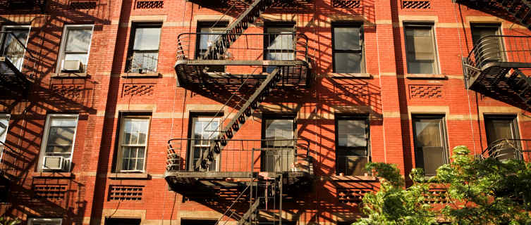 Apartment building in Manhattan, New York City