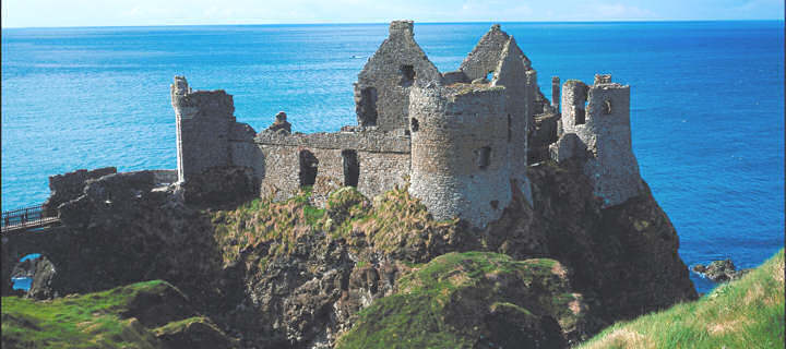 Dunluce castle, Northern Ireland