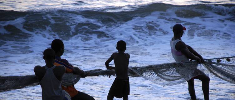 Fishermen in Sierra Leone