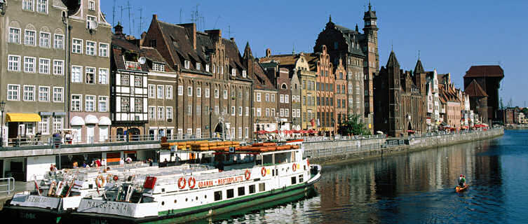 Gdansk waterfront, Poland