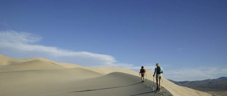 Hike in California's Death Valley