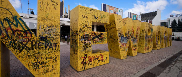 New Born Independence Letters, Pristina