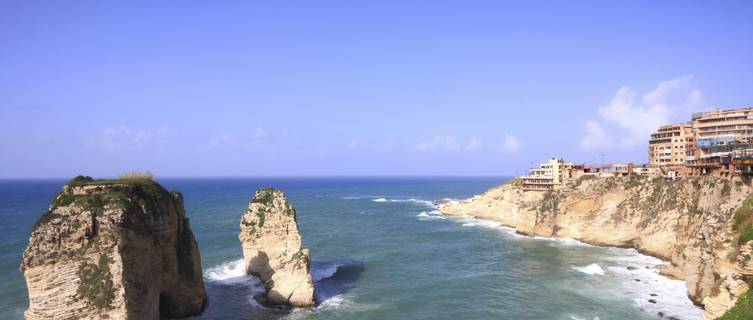 Pigeon Rocks, Beirut, Lebanon