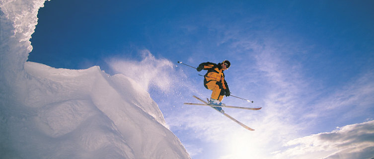 Skier in Åre