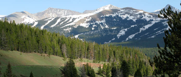 The view from Vail Pass