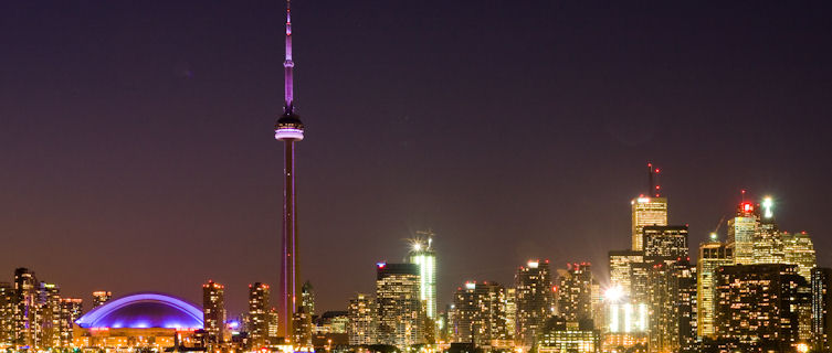 Toronto at night
