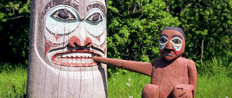 Totem pole, Ketchikan, Alaska
