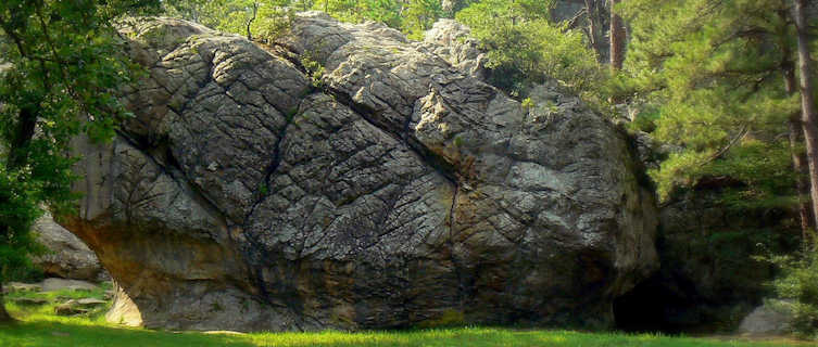 Trailhead in Robbers Cave State Park