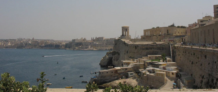 Walled capital city of Valletta, Malta