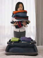 Clever packing is essential