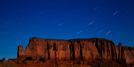 Utah's desert landscape provides plenty of opportunities to star spot